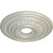 Ekena Millwork Orleans Ceiling Medallion (Fits Canopies up to 4 5/8"), 17 5/8"OD X 3 5/8"ID X 1 7/8"P, Flash Blue CM17OLFBS - alternate 3